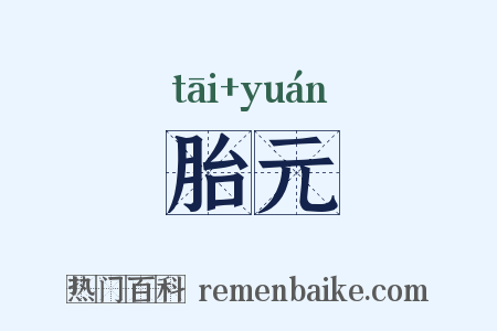 胎元是什么意思的图片